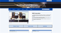 Desktop Screenshot of nve.com